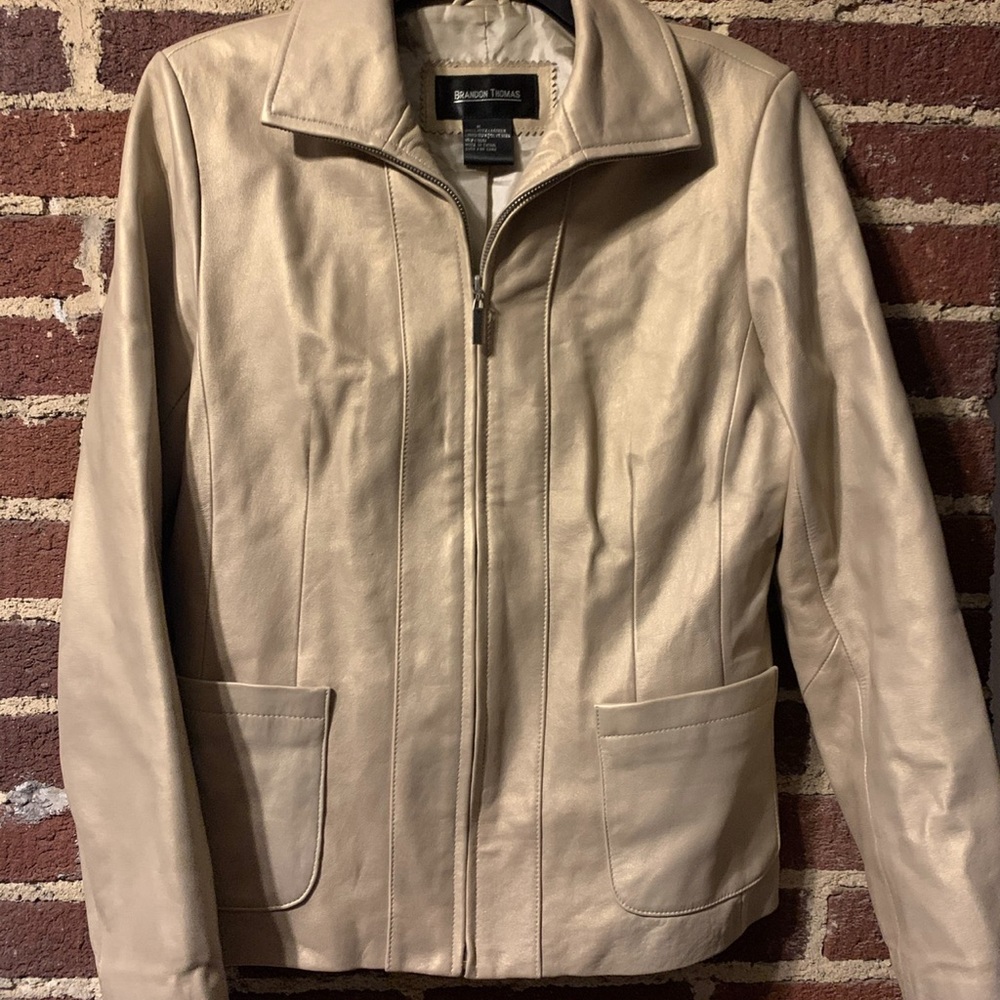 Wilson’s leather coat